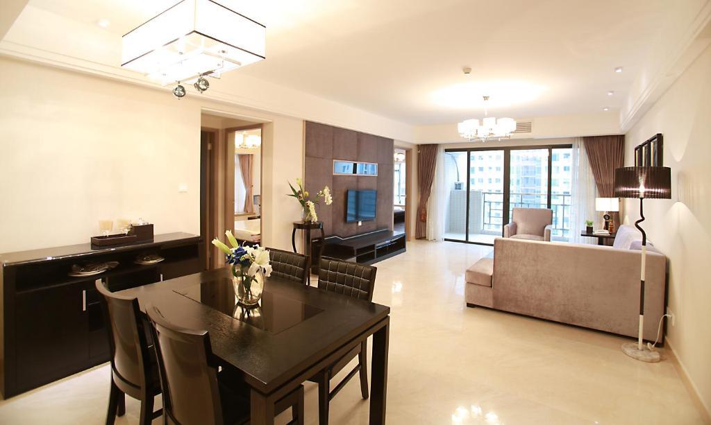 Xcellent International Serviced Apartment Гуанчжоу Экстерьер фото